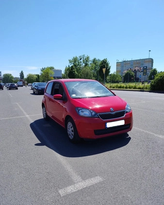 Skoda Citigo cena 19500 przebieg: 96345, rok produkcji 2014 z Szczecin małe 46